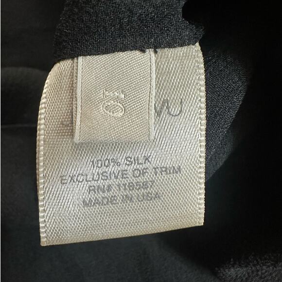 Jason Wu Sheer Silk Blouse size 10 - Picture 8 of 9